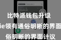 比特派钱包升级 Bitpie领有通俗明晰的界面计议