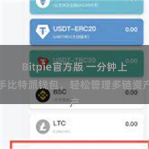 Bitpie官方版 一分钟上手比特派钱包，轻松管理多链资产