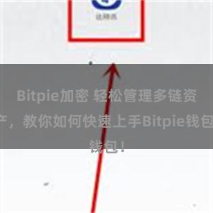 Bitpie加密 轻松管理多链资产，教你如何快速上手Bitpie钱包！