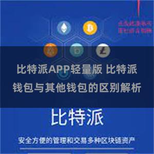 比特派APP轻量版 比特派钱包与其他钱包的区别解析