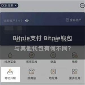 Bitpie支付 Bitpie钱包与其他钱包有何不同？