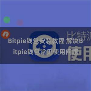 Bitpie钱包安装教程 解决Bitpie钱包常见使用问题