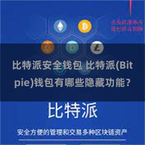 比特派安全钱包 比特派(Bitpie)钱包有哪些隐藏功能？