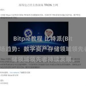 Bitpie教程 比特派(Bitpie)钱包市场趋势：数字资产存储领域领先者持续发展。