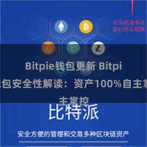 Bitpie钱包更新 Bitpie钱包安全性解读：资产100%自主掌控