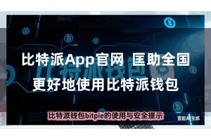 比特派App官网  匡助全国更好地使用比特派钱包
