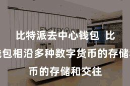 比特派去中心钱包  比特派钱包相沿多种数字货币的存储和交往